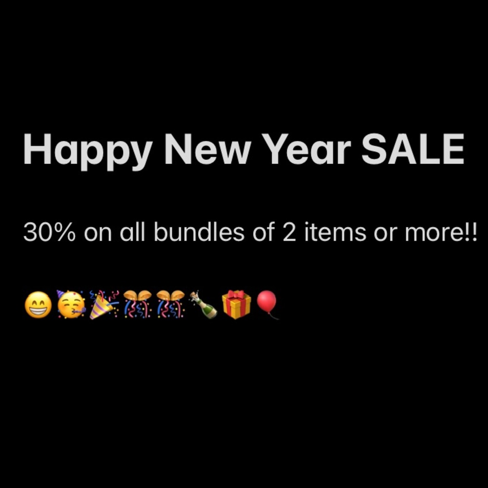 New Years sale!!